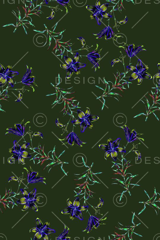 小碎花印花华亿平台图片