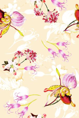 康乃馨印花华亿平台图片