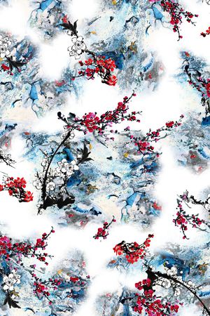 国画印花华亿平台图片