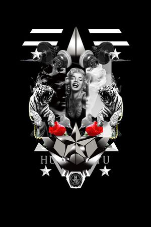 philippplein菲利普普印花华亿平台图片