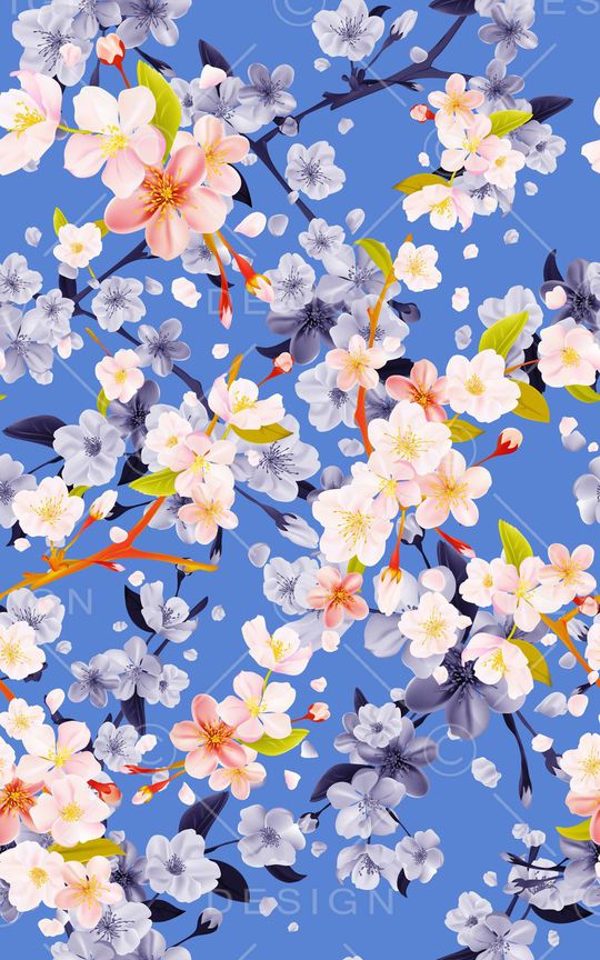 花朵印花华亿平台图片