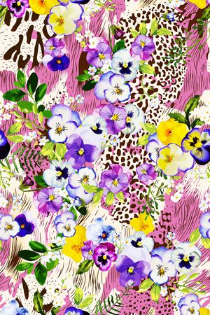 花朵印花华亿平台图片