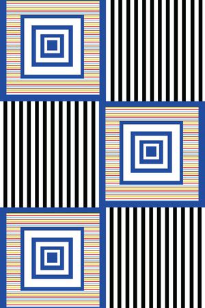 细条纹印花华亿平台图片