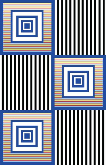 细条纹印花华亿平台图片