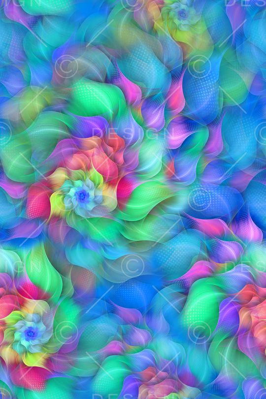 抽象印花华亿平台图片