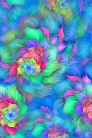 抽象印花华亿平台图片