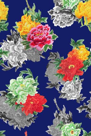 民族风印花华亿平台图片