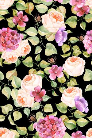 玫瑰印花华亿平台图片