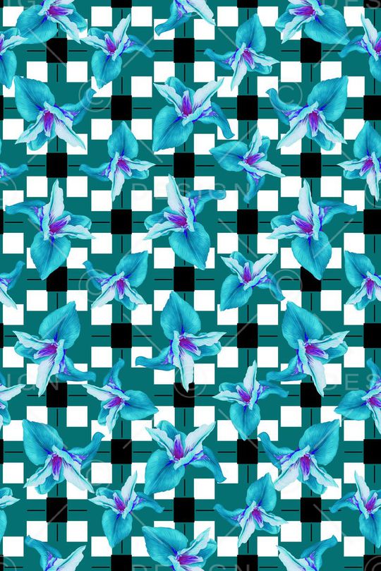 花朵印花华亿平台图片