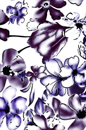 花瓣印花华亿平台图片