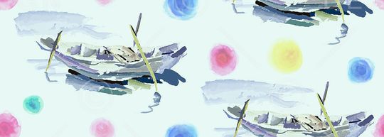 水彩印花华亿平台图片