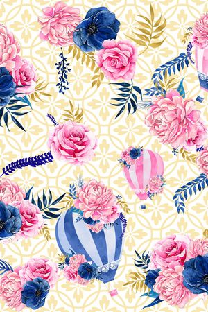 乱花印花华亿平台图片