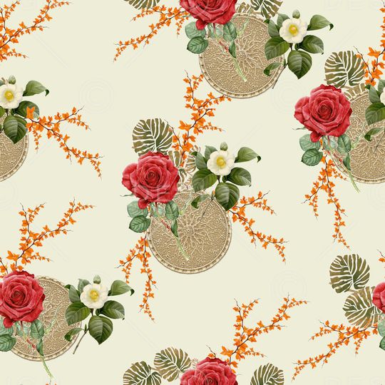 flower印花华亿平台图片