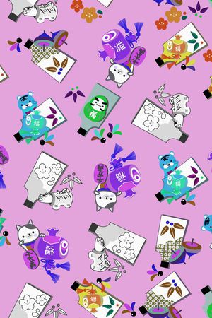 卡通印花华亿平台图片