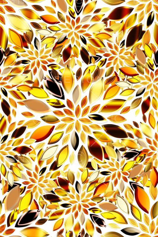 抽象几何分形艺术印花印花华亿平台图片