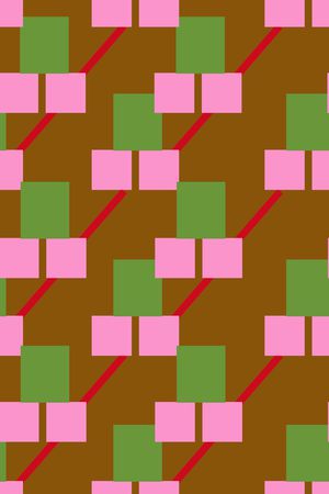 方格印花华亿平台图片