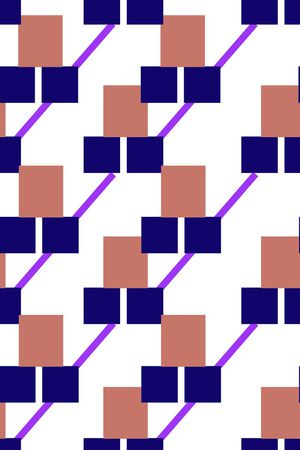 方格印花华亿平台图片