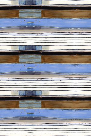 不规则条纹印花华亿平台图片