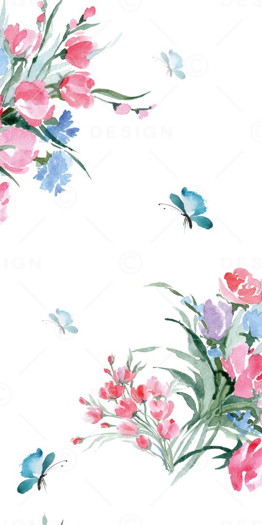 数码花卉类印花华亿平台图片