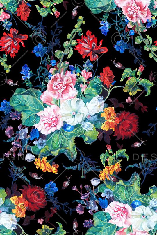 花朵印花华亿平台图片