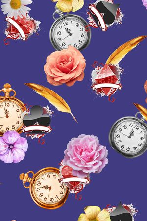 羽毛印花华亿平台图片