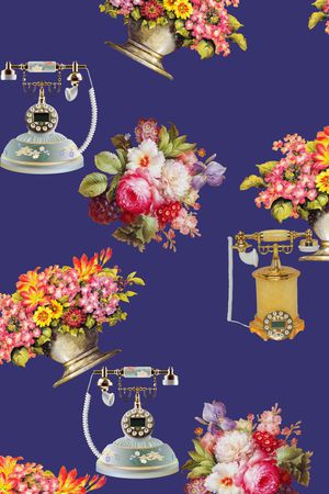 油画花卉印花华亿平台图片