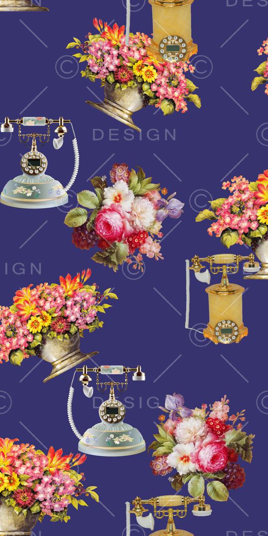 油画花卉印花华亿平台图片