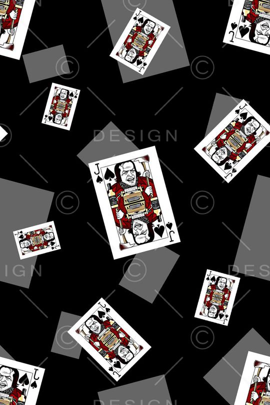 扑克牌印花华亿平台图片