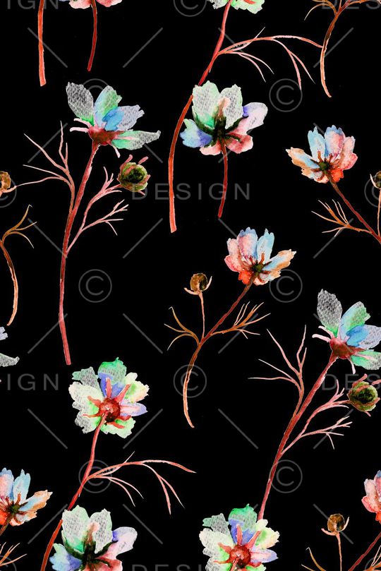 手绘印花华亿平台图片