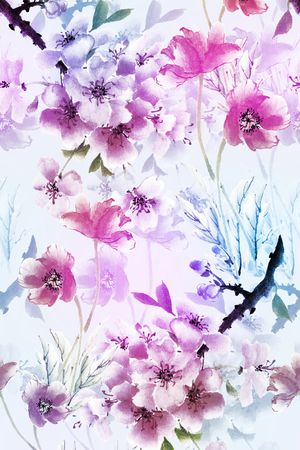 小碎花印花华亿平台图片