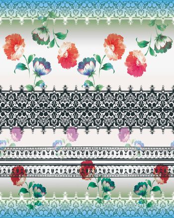 民族风印花华亿平台图片