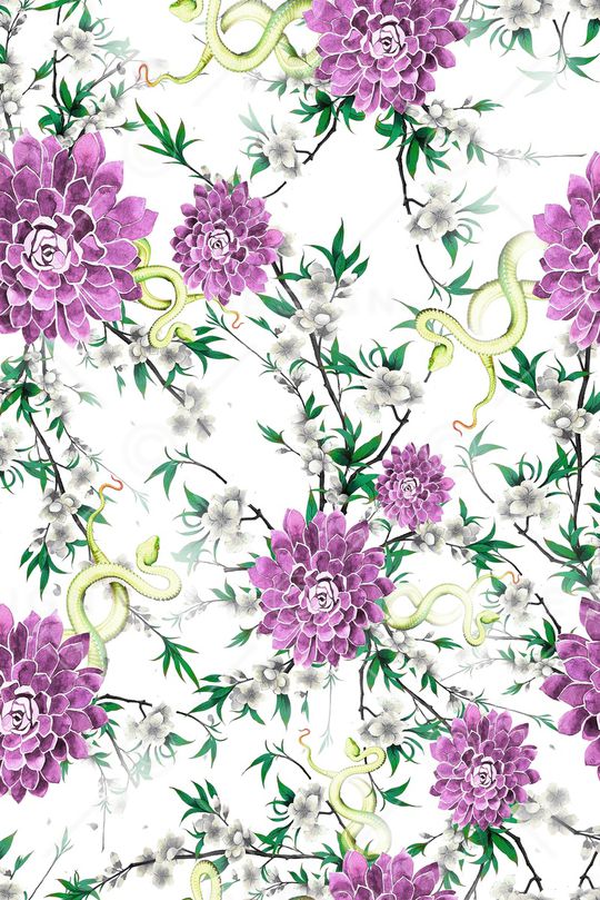 花朵印花华亿平台图片