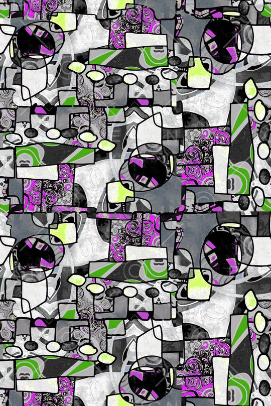 几何印花华亿平台图片