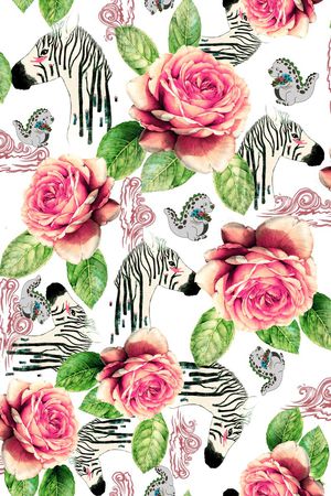 花朵印花华亿平台图片