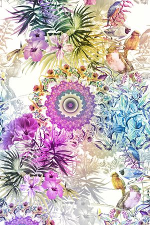 小碎花印花华亿平台图片