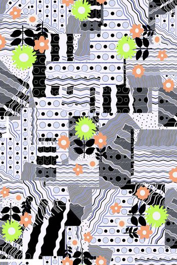 花朵印花华亿平台图片