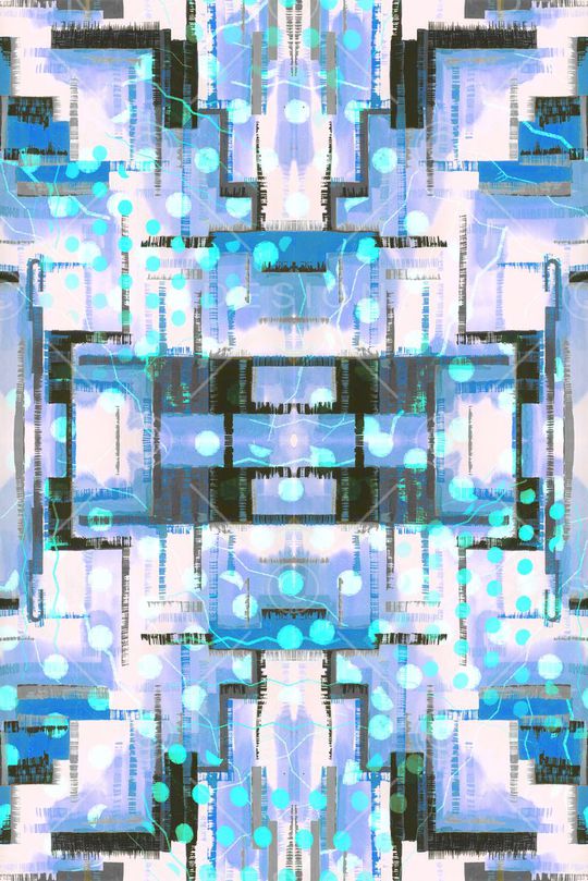 圆点印花华亿平台图片