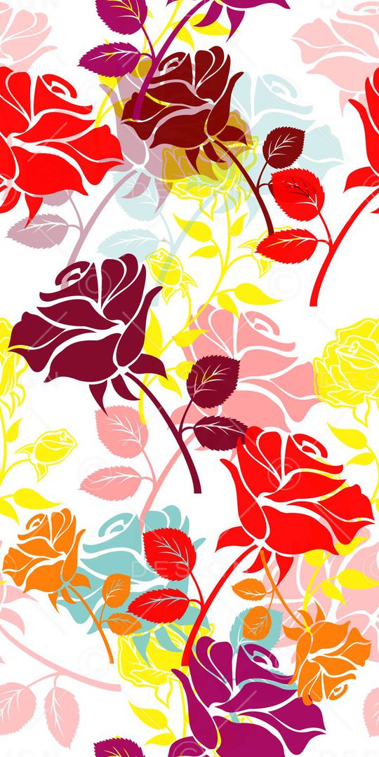 玫瑰印花华亿平台图片