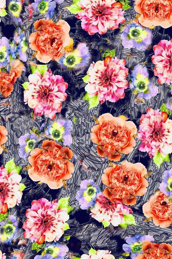 肌理底纹印花华亿平台图片