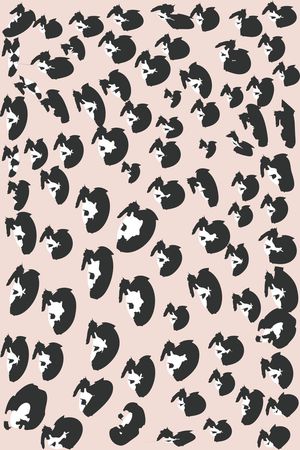 几何印花华亿平台图片