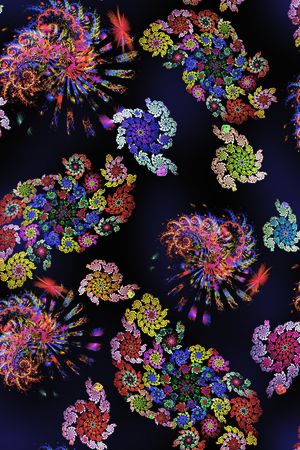 牡丹印花华亿平台图片