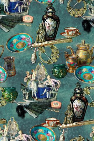 休闲印花华亿平台图片