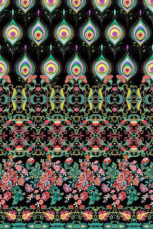 民族风印花华亿平台图片