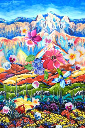 油画印花华亿平台图片