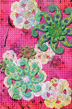 乱花印花华亿平台图片