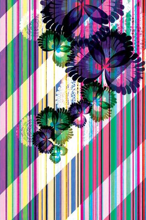 乱花印花华亿平台图片