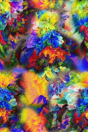 A.I.F时尚雪纺华亿平台印花华亿平台图片