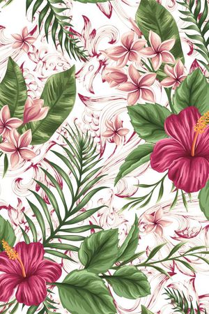 tropical印花华亿平台图片