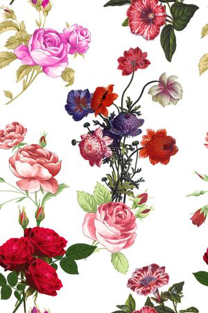 玫瑰印花华亿平台图片