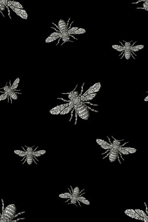 蜜蜂印花华亿平台图片